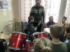Экскурсия и концерт для детей из детского сада при СШ №8