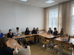 Участие в круглом столе в Ульяновском государственном педагогическом у