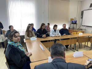 Участие в круглом столе в Ульяновском государственном педагогическом у